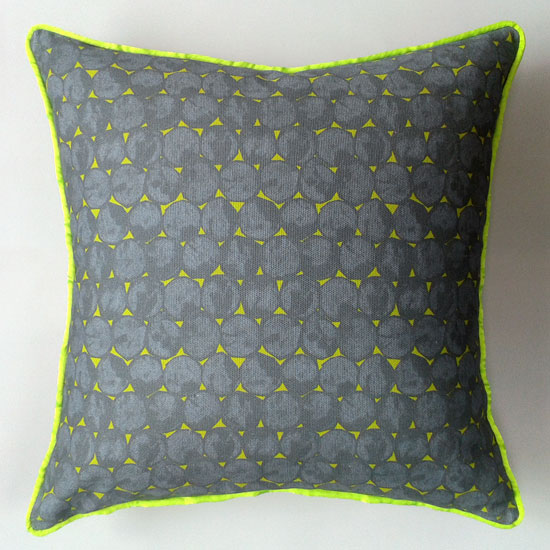 polka dot cushion